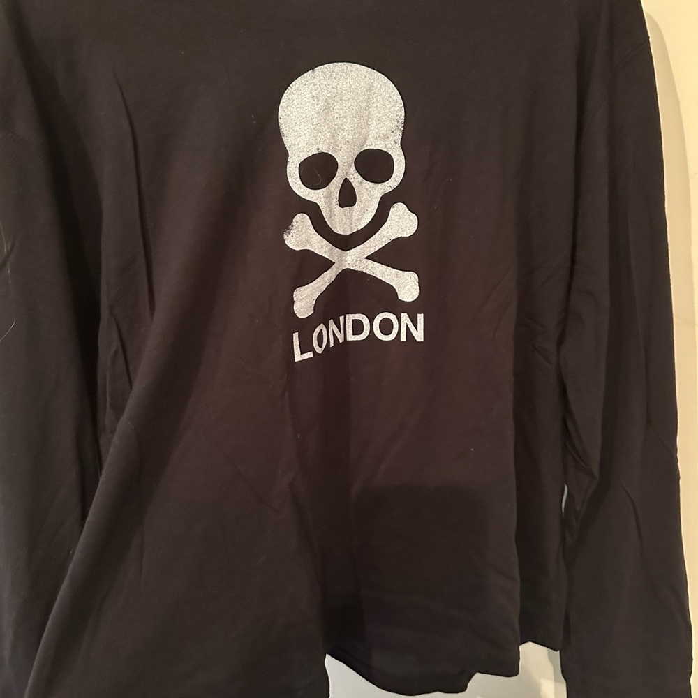 SoulCycle London Black Long-Sleeve Shirt women’s size large